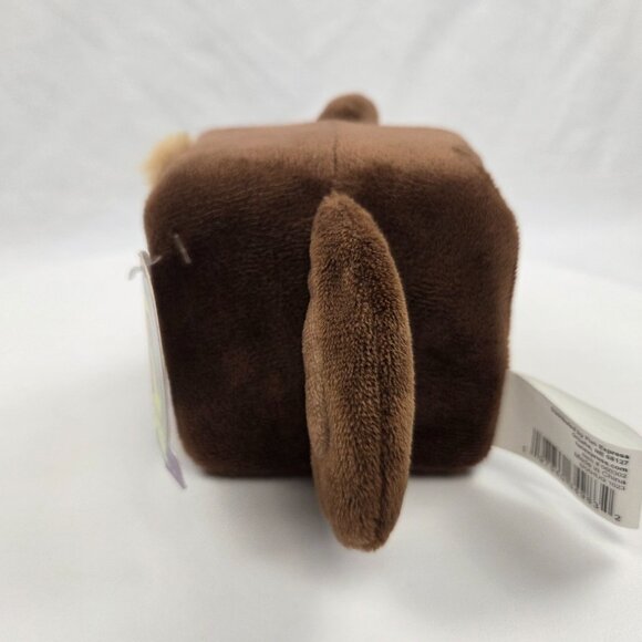 Chuck E Cheese Square Stackable Cube Plush Jasper NWT 4" - Picture 4 of 7